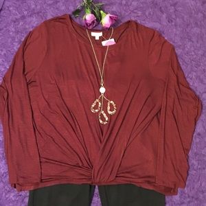 Eyeshadow Plus Size Junior Top